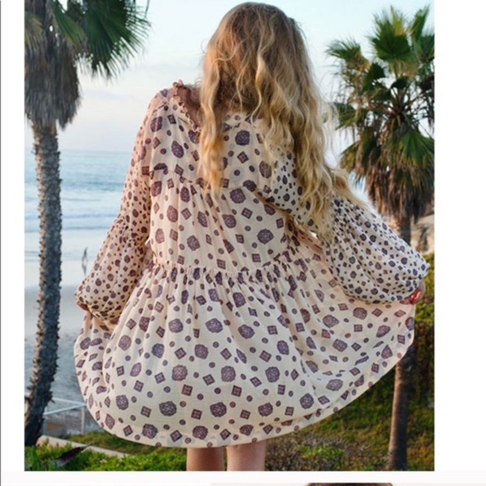 Free People “Turn Turn” mini dress or tunic S
